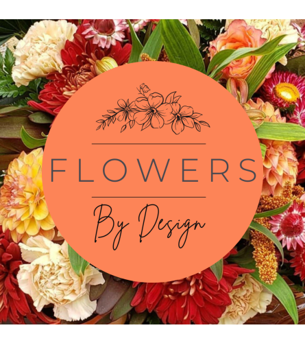 'By Design' Autumn Bouquet. An arrangement by Flowers By Design.