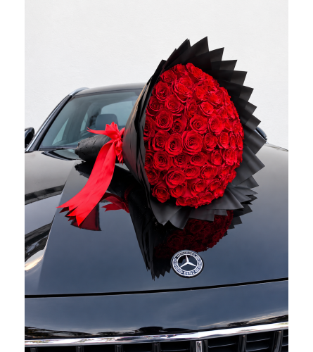 Exclusive Romantic Bouquet of the Month. An arrangement by Brickell Exclusive Blooms.