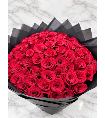 Special Rose Bouquet of The Month. An arrangement by Anthurium Gardens Florist.
