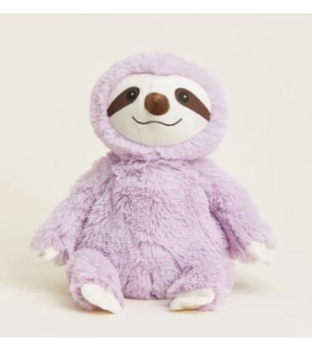 Purple Sloth Warmie. An arrangement by Love Floral.