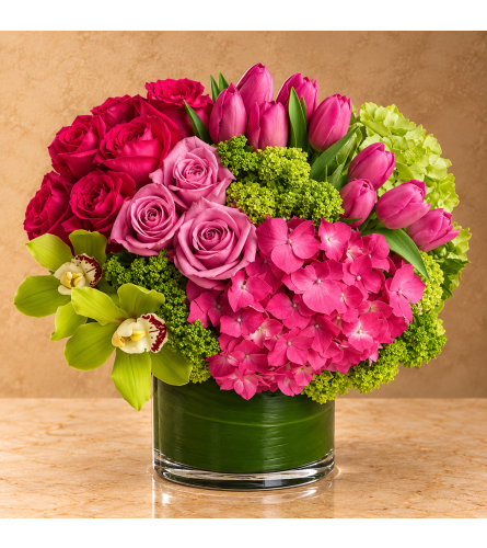 New Sensations. An arrangement by Bill's Flowers Arrangements.