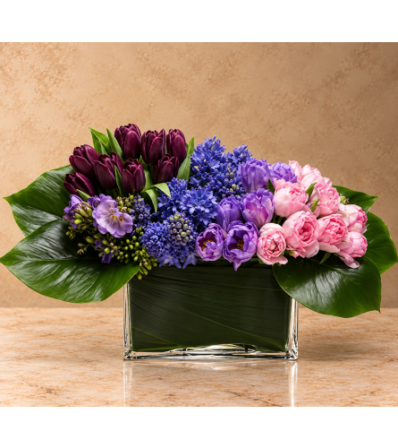 Ombre Chic. An arrangement by Bill's Flowers Arrangements.