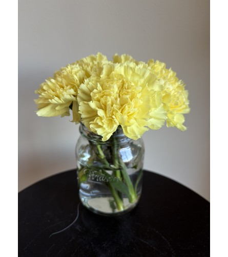 Itty Bitty Collection- Yellow. An arrangement by Osborne Florist.