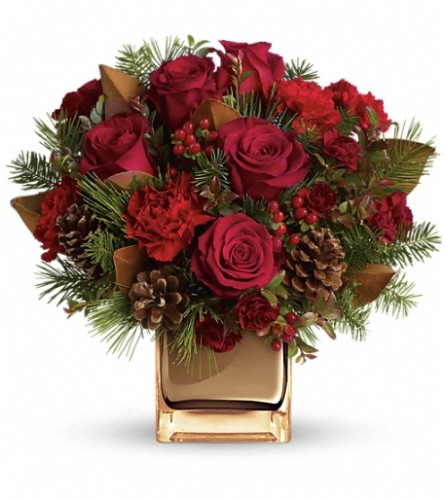 Warm Tidings Bouquet by Teleflora