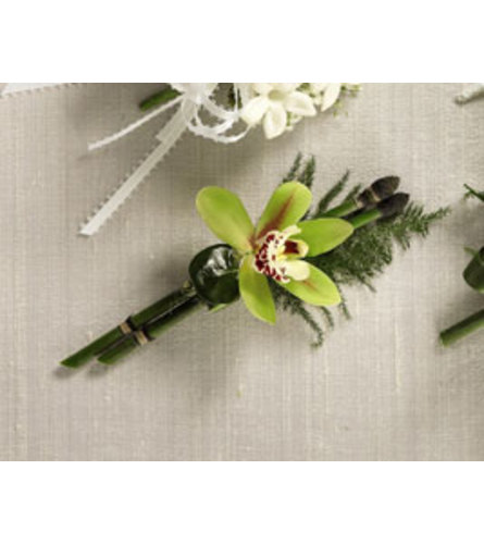 cymbidium orchid boutonniere