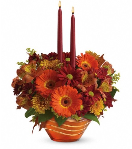 Teleflora's Autumn Artistry Centerpiece