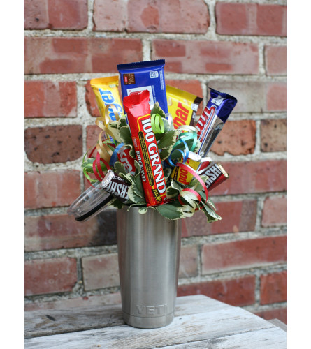 YETI Candy Bouquet