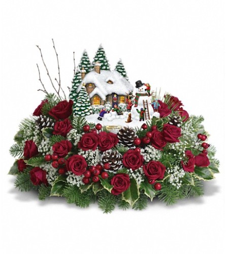 Thomas Kinkade's Winter Wonder by Teleflora