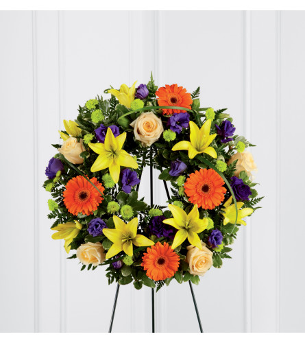 The FTD® Radiant Remembrance™ Wreath