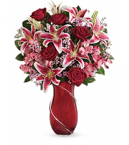 Teleflora's Wrapped With Passion Bouquet