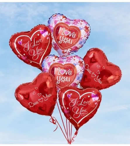 Air-Rangement® - Love & Romance Mylar Balloons