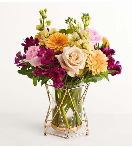 The Modern Meadow™ - Deluxe. An arrangement by Flowers of Charlotte.