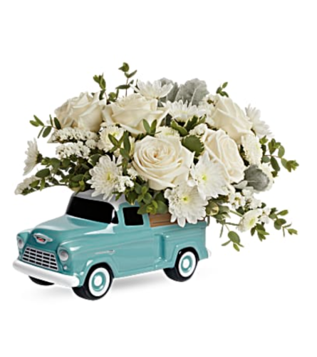 The Teleflora's Classic Chevy Pickup Bouquet