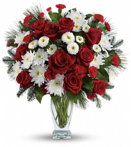 Teleflora's Winter Kisses Bouquet