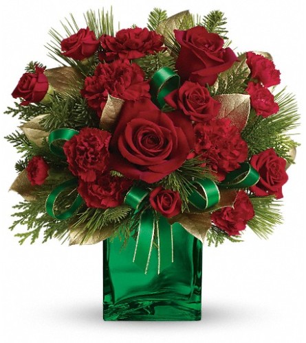 Teleflora's Yuletide Spirit Bouquet