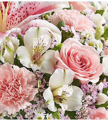 Florist’s Choice Pink & White Bouquet