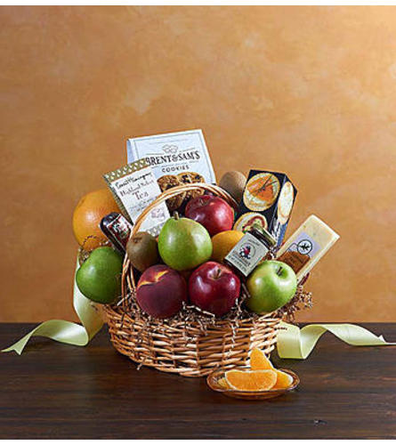 Deluxe Fruit & Gourmet Basket