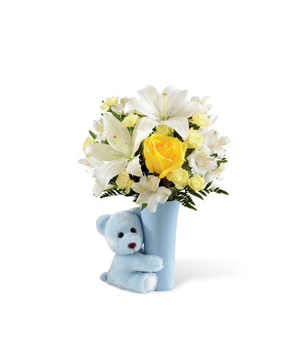 The FTD® Baby Boy Big Hug® Bouquet