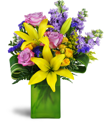 Sunshine Daisy Rose Bouquet™ - Send to Moline, IL Today!