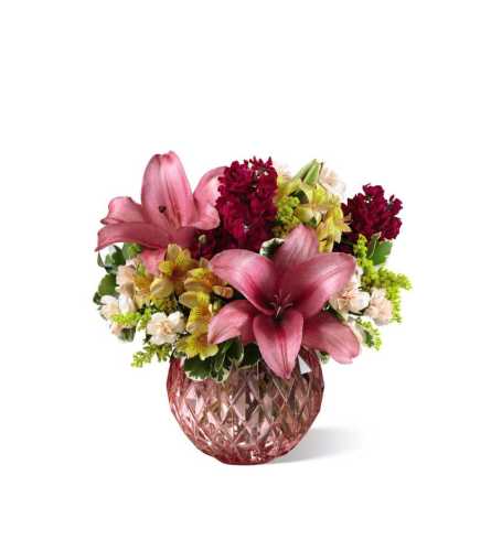 The FTD® Pink Poise™ Bouquet - Standard. An arrangement by Grower Direct Acadia.