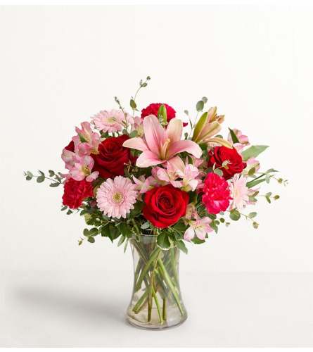 The Fields of Europe® Romance - Deluxe. An arrangement by Flowers of Charlotte.