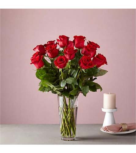 The FTD® Long Stem Red Rose Bouquet