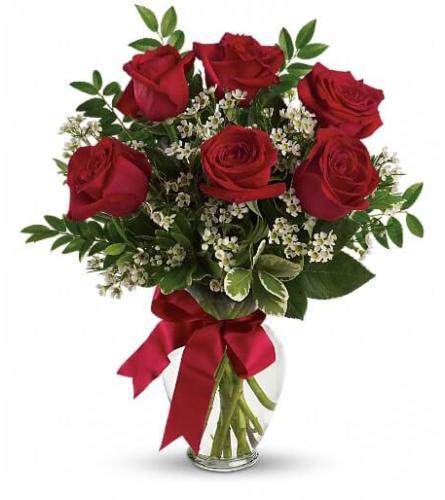 Thoughts of You Bouquet with Red Roses Send to Halifax NS Today