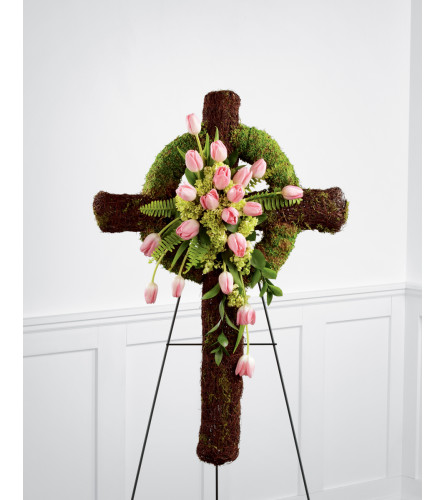 The FTD® Loveliness™ Celtic Cross