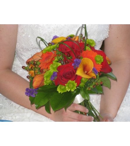 Bright Fall handtied Bouquet