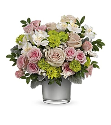 The Teleflora's Silver Splendor Bouquet