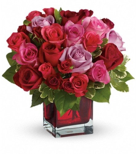 HOT PINK ROSE BOUQUET Flower Delivery Las Vegas NV - Vegas Rose Flowers