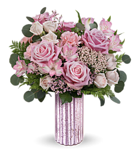 A Teleflora's Amazing Pinks Bouquet