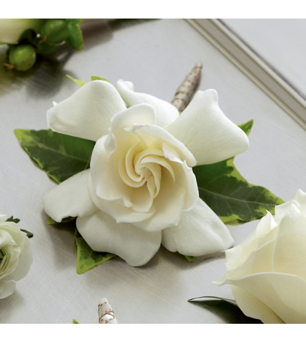 The FTD® Gardenia Boutonniere