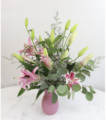 Elegant Pink Lily