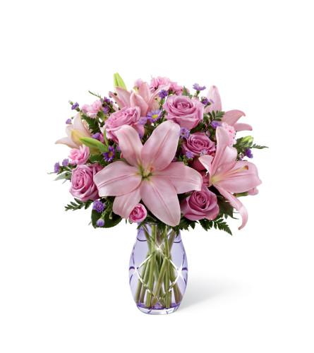 The FTD® Pink Lily Bouquet