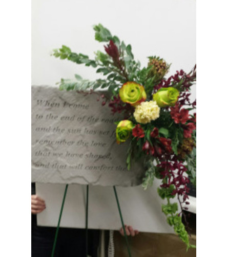 Garen Stone Funeral Spray