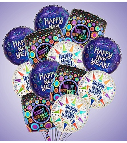 Air-Rangement® - Happy New Year Mylar Balloon