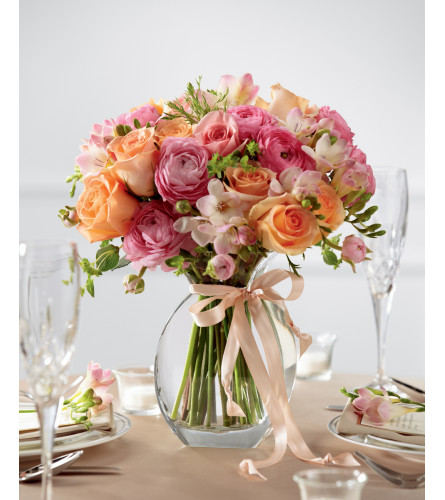 The FTD® Peach Silk™ Arrangement