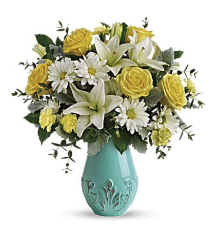 Teleflora's Aqua Dream Bouquet