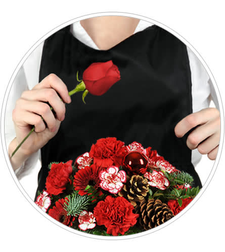 Rose Heart Wreath Florist Carlsbad CA - Flower Delivery Carlsbad