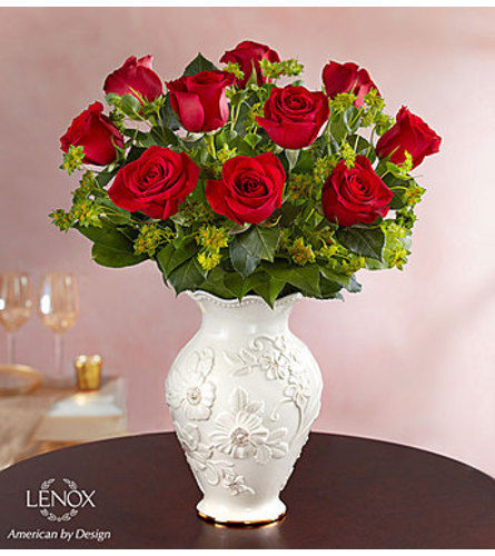 Lovely Roses in Lenox® - Red