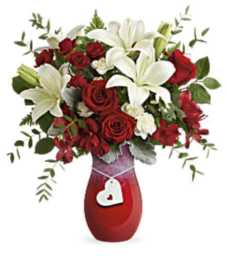 Teleflora's Charming Heart Bouquet 2021