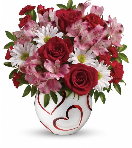 Happy Hearts Bouquet by Teleflora