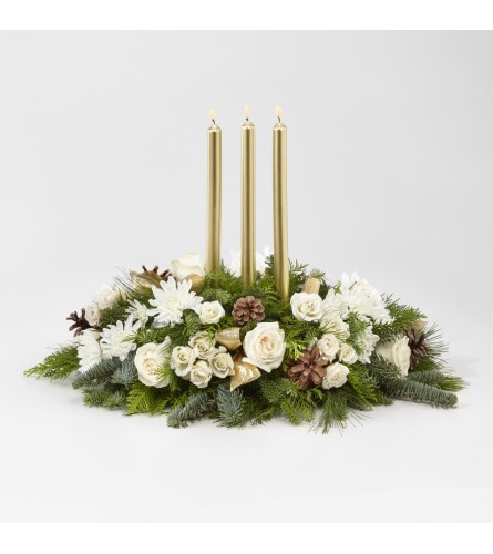 Frosted Centerpiece by FTD