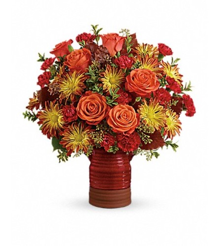 Teleflora's Heirloom Crock Bouquet