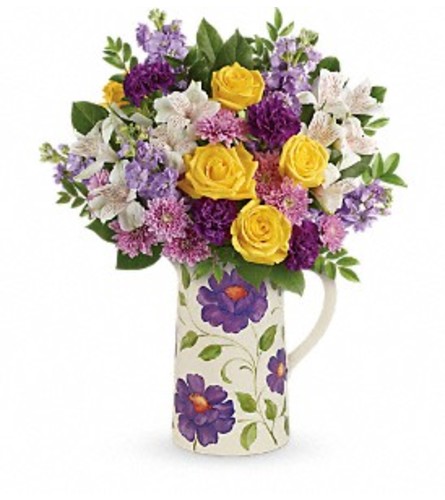 Garden Blossom Bouquet. An arrangement by Vaillant Florist.