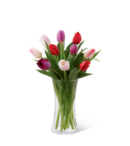 The FTD® Tender Tulips™ Bouquet - Standard. An arrangement by Believe Flowers.