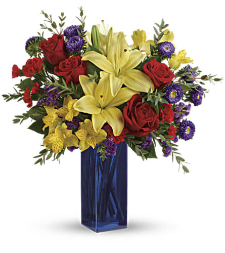 Teleflora's Flying Colors Bouquet