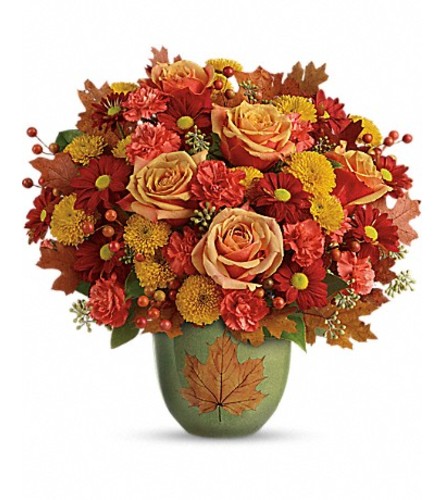 Teleflora's Heart Of Fall Bouquet