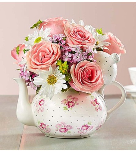 Teapot Full of Blooms™